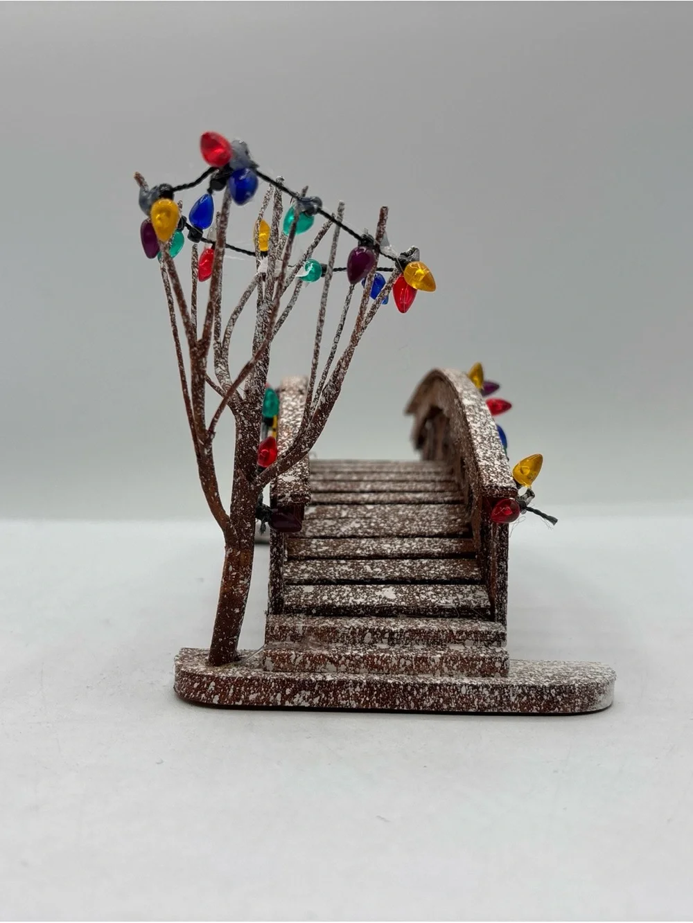 Lemax Village Collection 1991‎ Vintage Dickensvale Collectible Wooden Footbridge